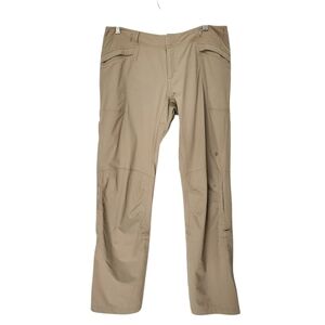 The Northface Tan Hiking Camping Pants Size 10